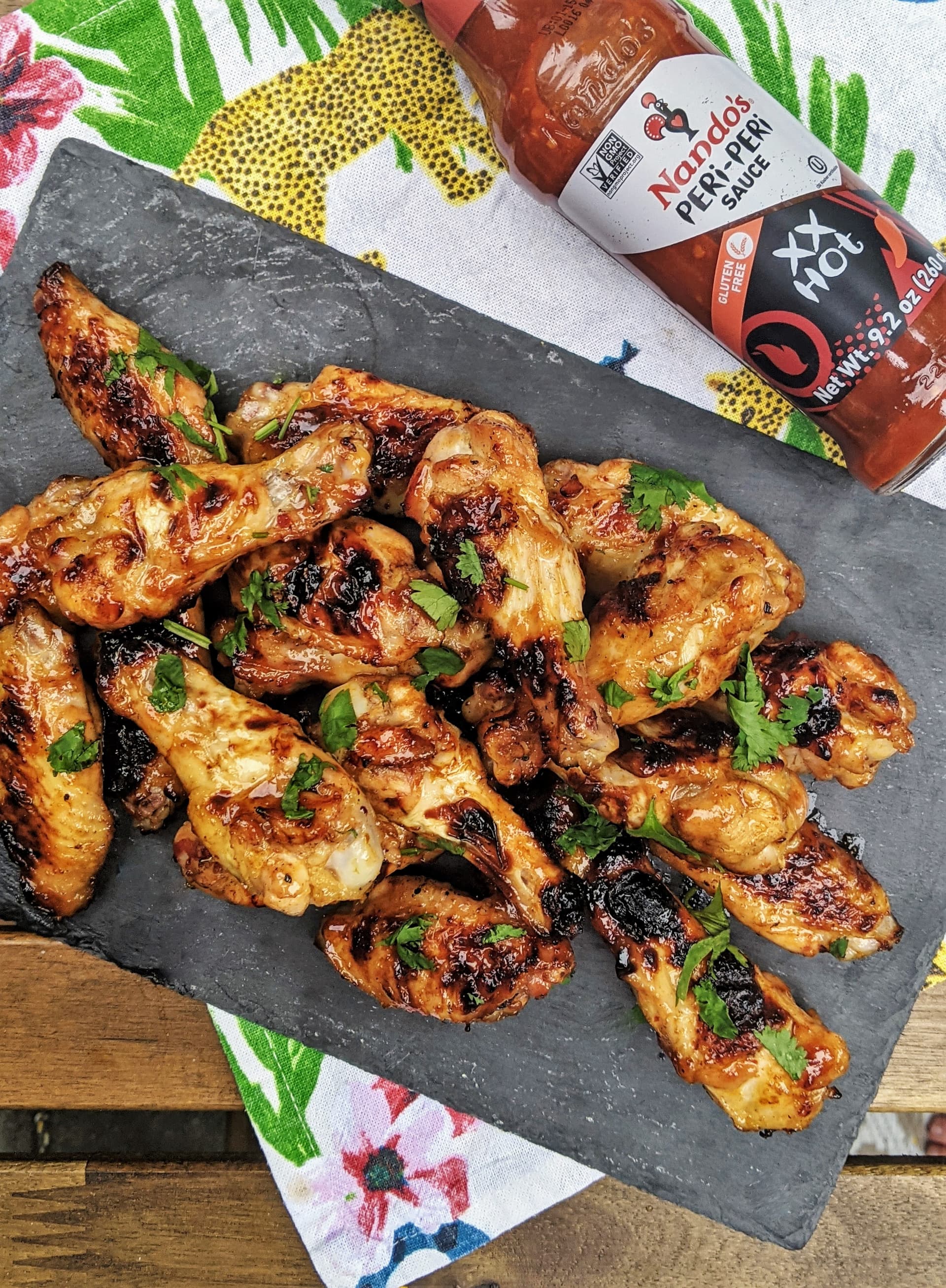 HOT HONEY FLAME-GRILLED CHICKEN WINGS